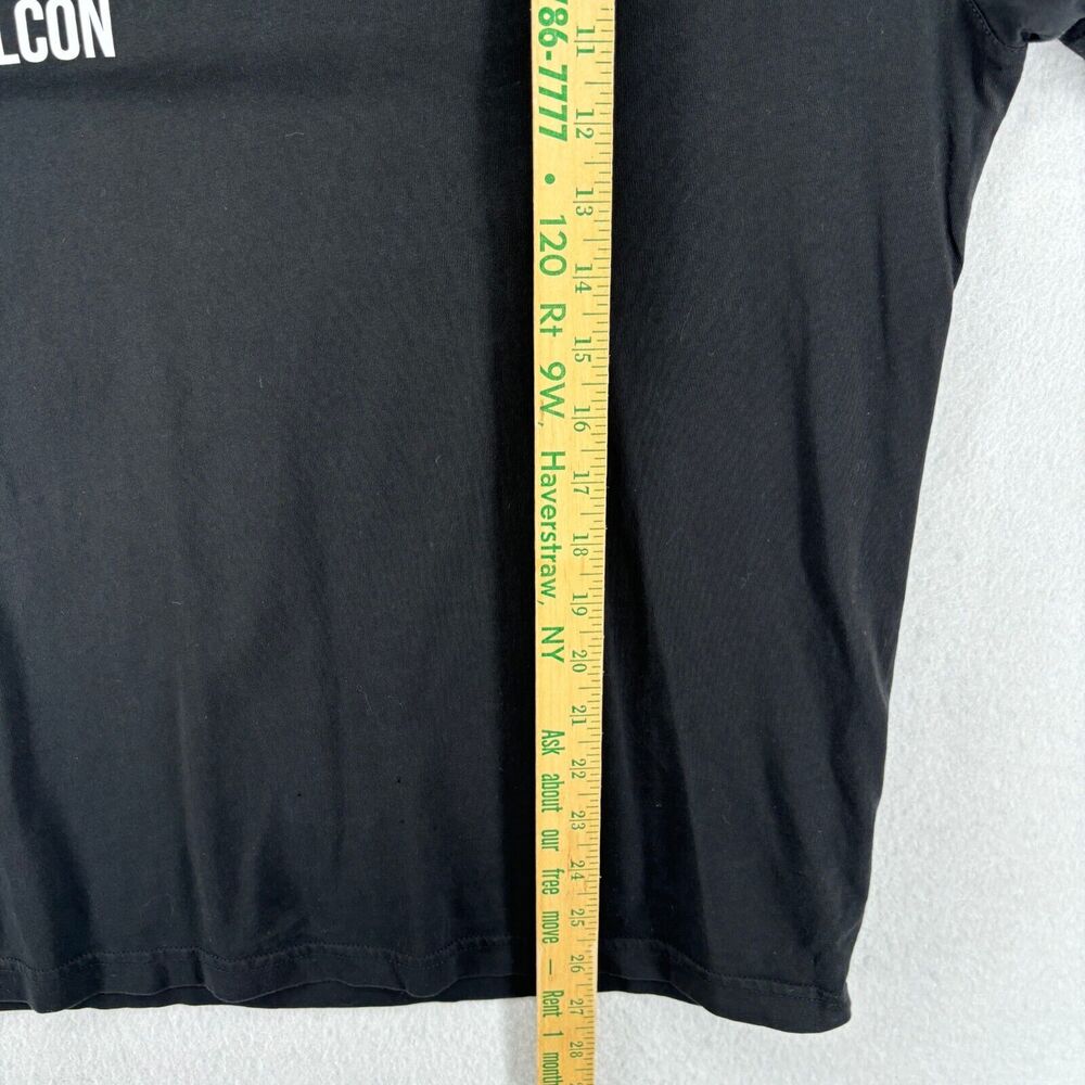 MICHAEL KORS Shirt Mens M MK Bulldog Graphic Short Sleeve Tee Cotton Black - Picture 14 of 15